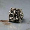 Anillo acero baphomet - Imagen 4